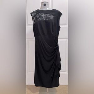 Black cocktail dress